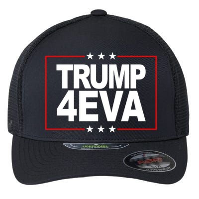 Donald Trump 4EVA 2028 Forever Flexfit Unipanel Trucker Cap