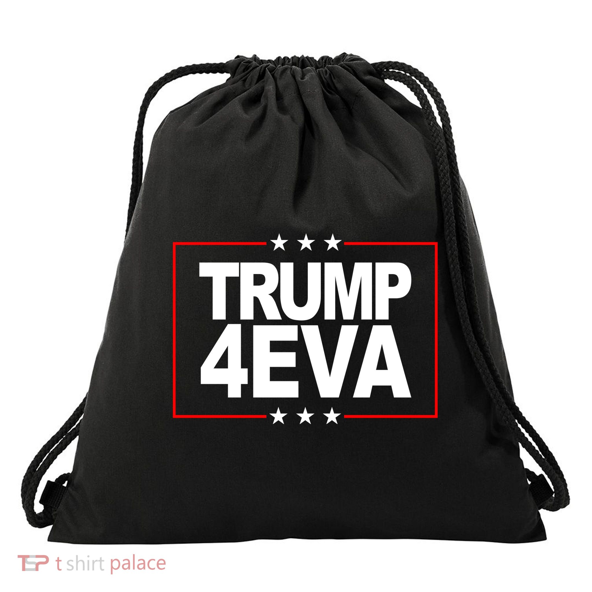Donald Trump 4EVA 2028 Forever Drawstring Bag