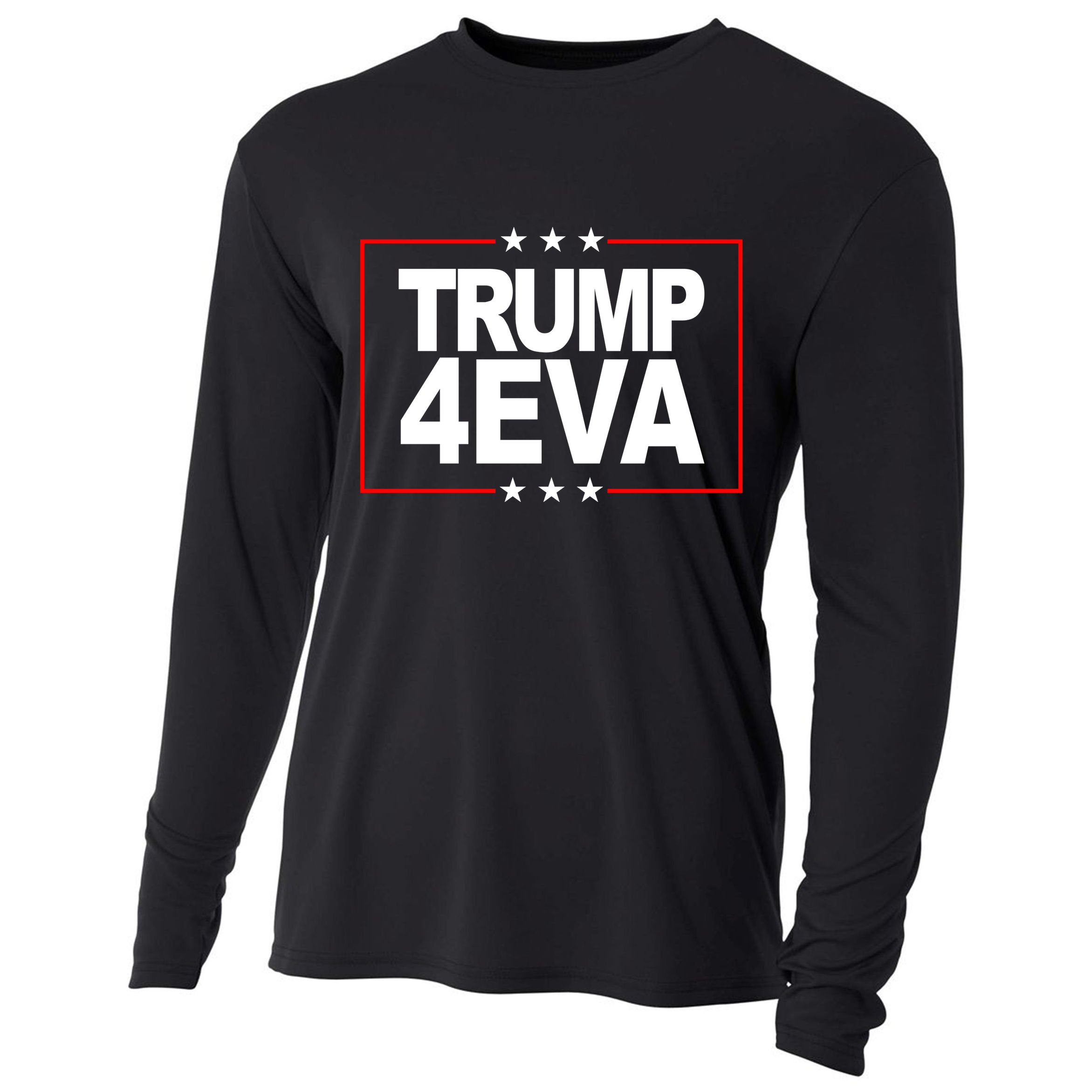 Donald Trump 4EVA 2028 Forever Cooling Performance Long Sleeve Crew