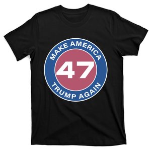 Distressed Trump 47 Republican Proud Conservative T-Shirt