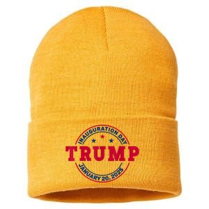 Donald Trump 47th President Inauguration 2025 Sustainable Knit Beanie