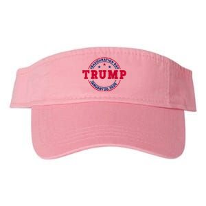 Donald Trump 47th President Inauguration 2025 Valucap Bio-Washed Visor