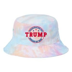 Donald Trump 47th President Inauguration 2025 Tie Dye Newport Bucket Hat