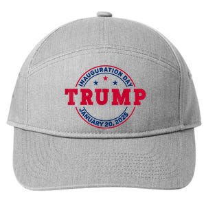 Donald Trump 47th President Inauguration 2025 7-Panel Snapback Hat