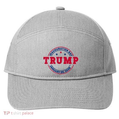 Donald Trump 47th President Inauguration 2025 7-Panel Snapback Hat