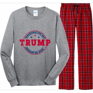 Donald Trump 47th President Inauguration 2025 Long Sleeve Pajama Set