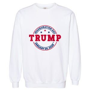 Donald Trump 47th President Inauguration 2025 Garment-Dyed Sweatshirt