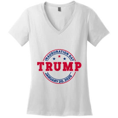 Donald Trump 47th President Inauguration 2025 Women's V-Neck T-Shirt