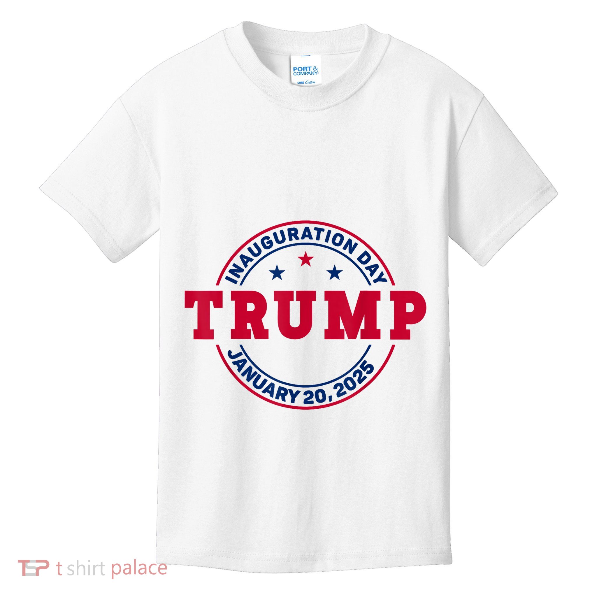 Donald Trump 47th President Inauguration 2025 Kids T-Shirt