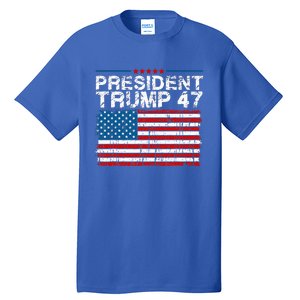 Donald Trump 47 Usa President 2024 Trump 47 President Tall T-Shirt