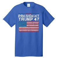 Donald Trump 47 Usa President 2024 Trump 47 President Tall T-Shirt