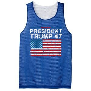 Donald Trump 47 Usa President 2024 Trump 47 President Mesh Reversible Basketball Jersey Tank