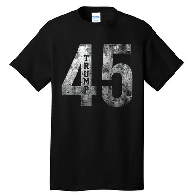 Donald Trump 45 Football Jersey Pro Trump Tall T-Shirt