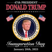 Donald Trump 47th President Inauguration 2025 Supporters 16 in Basic Backpack