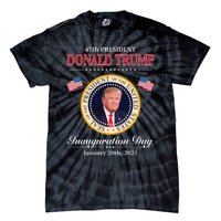 Donald Trump 47th President Inauguration 2025 Supporters Tie-Dye T-Shirt