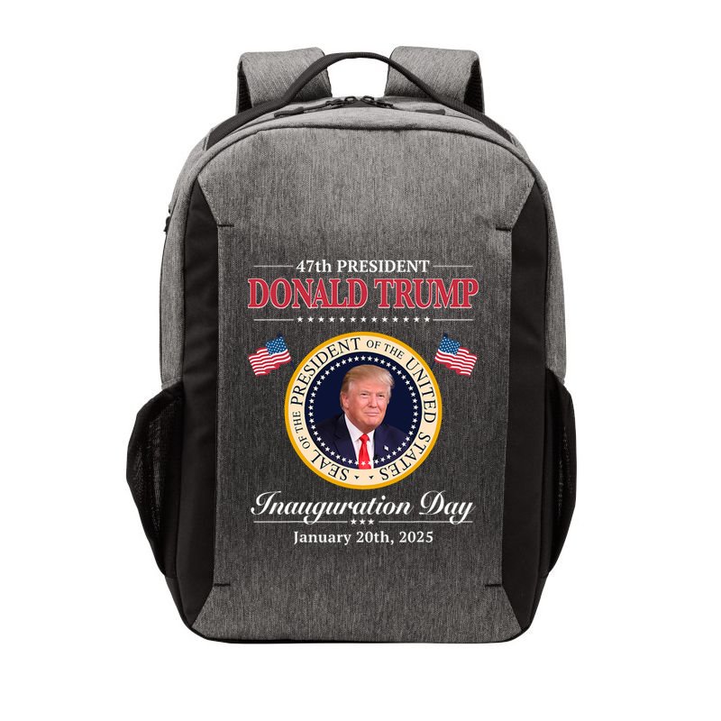 Donald Trump 47th President Inauguration 2025 Supporters Vector Backpack