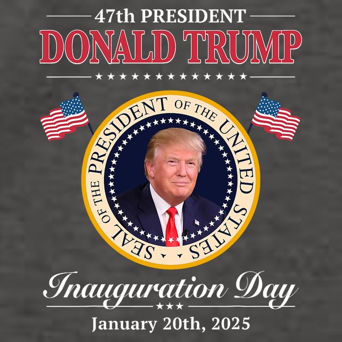 Donald Trump 47th President Inauguration 2025 Supporters Vector Backpack