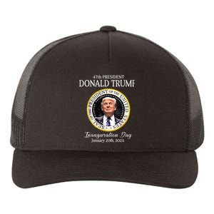 Donald Trump 47th President Inauguration 2025 Supporters Yupoong Adult 5-Panel Trucker Hat