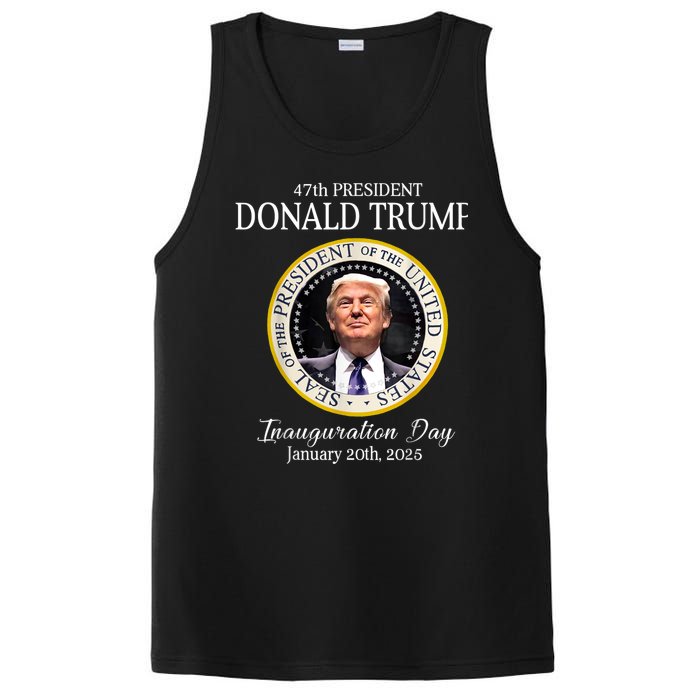 Donald Trump 47th President Inauguration 2025 Supporters PosiCharge Competitor Tank