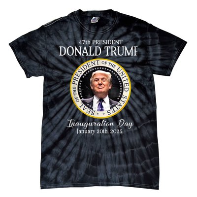 Donald Trump 47th President Inauguration 2025 Supporters Tie-Dye T-Shirt