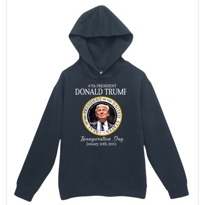 Donald Trump 47th President Inauguration 2025 Supporters Urban Pullover Hoodie