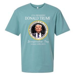 Donald Trump 47th President Inauguration 2025 Supporters Sueded Cloud Jersey T-Shirt