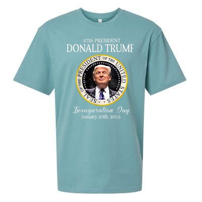 Donald Trump 47th President Inauguration 2025 Supporters Sueded Cloud Jersey T-Shirt