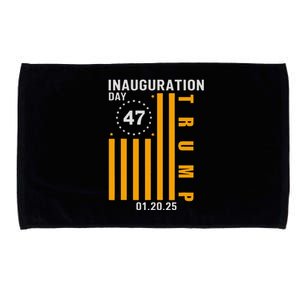 Donald Trump 47th President Inauguration Supporters 2025 Microfiber Hand Towel