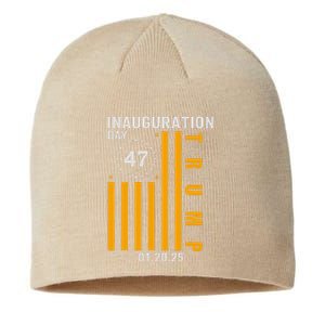 Donald Trump 47th President Inauguration Supporters 2025 Sustainable Beanie