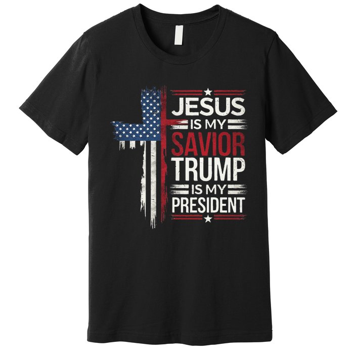 Donald Trump 47th President Inauguration Day 2025 Fans Gift Premium T-Shirt