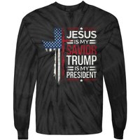 Donald Trump 47th President Inauguration Day 2025 Fans Gift Tie-Dye Long Sleeve Shirt