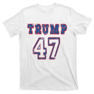 Donald Trmp 45 47 Republican Election T-Shirt