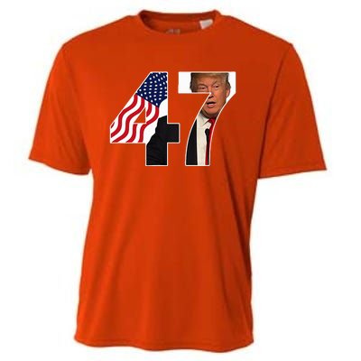 Donald Trump 47th Us President 2024 Cooling Performance Crew T-Shirt