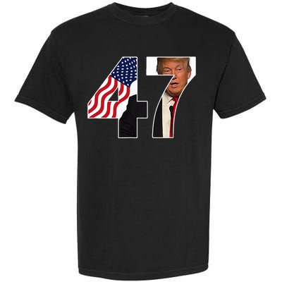 Donald Trump 47th Us President 2024 Garment-Dyed Heavyweight T-Shirt