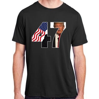 Donald Trump 47th Us President 2024 Adult ChromaSoft Performance T-Shirt