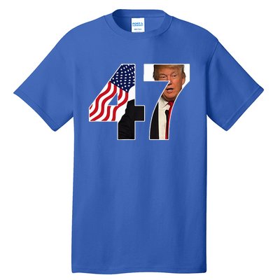 Donald Trump 47th Us President 2024 Tall T-Shirt