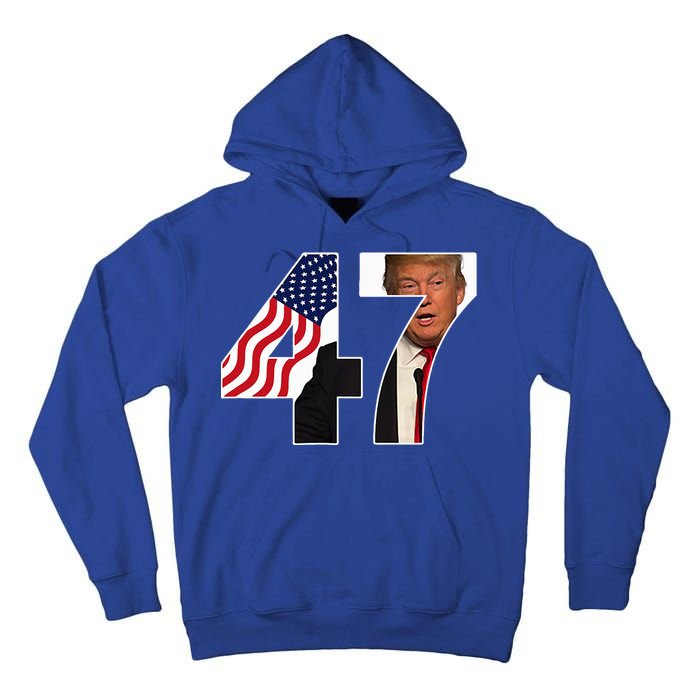 Donald Trump 47th Us President 2024 Tall Hoodie