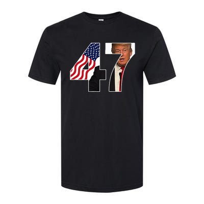 Donald Trump 47th Us President 2024 Softstyle CVC T-Shirt