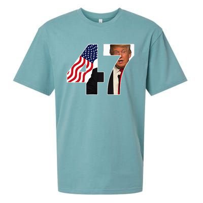 Donald Trump 47th Us President 2024 Sueded Cloud Jersey T-Shirt