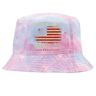 Donald Trump 47th President Inauguration 2025 Supporters Tie-Dyed Bucket Hat