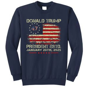 Donald Trump 47th President Inauguration 2025 Supporters Sweatshirt