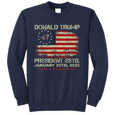 Donald Trump 47th President Inauguration 2025 Supporters Sweatshirt