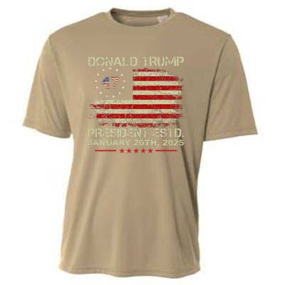 Donald Trump 47th President Inauguration 2025 Supporters Cooling Performance Crew T-Shirt