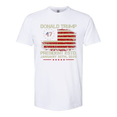 Donald Trump 47th President Inauguration 2025 Supporters Softstyle CVC T-Shirt