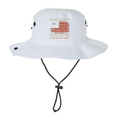 Donald Trump 47th President Inauguration 2025 Supporters Legacy Cool Fit Booney Bucket Hat