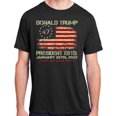 Donald Trump 47th President Inauguration 2025 Adult ChromaSoft Performance T-Shirt