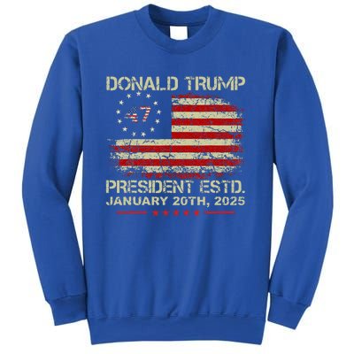 Donald Trump 47th President Inauguration 2025 Sweatshirt