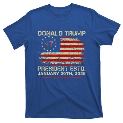 Donald Trump 47th President Inauguration 2025 T-Shirt