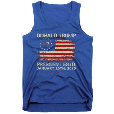 Donald Trump 47th President Inauguration 2025 Tank Top