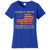 Donald Trump 47th President Inauguration 2025 Women's T-Shirt